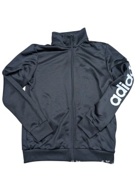 Černá sportovní mikina pro kluky secondhand Adidas