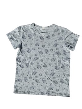 šedé tričko s dinousarem pro kluky secondhand YFK