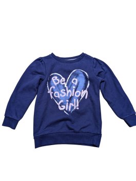 tmavě modrá mikina pro holky secondhand